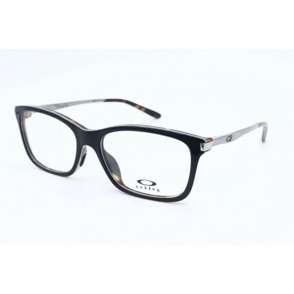 New Oakley Nine To Five OX 1127-0152 Square Black Tortoise Eyeglasses Transparen